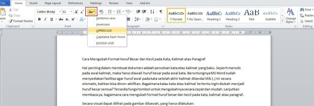 5 Rahasia Control Word untuk Mengubah Huruf Kapital di 2026 yang Jarang Diketahui