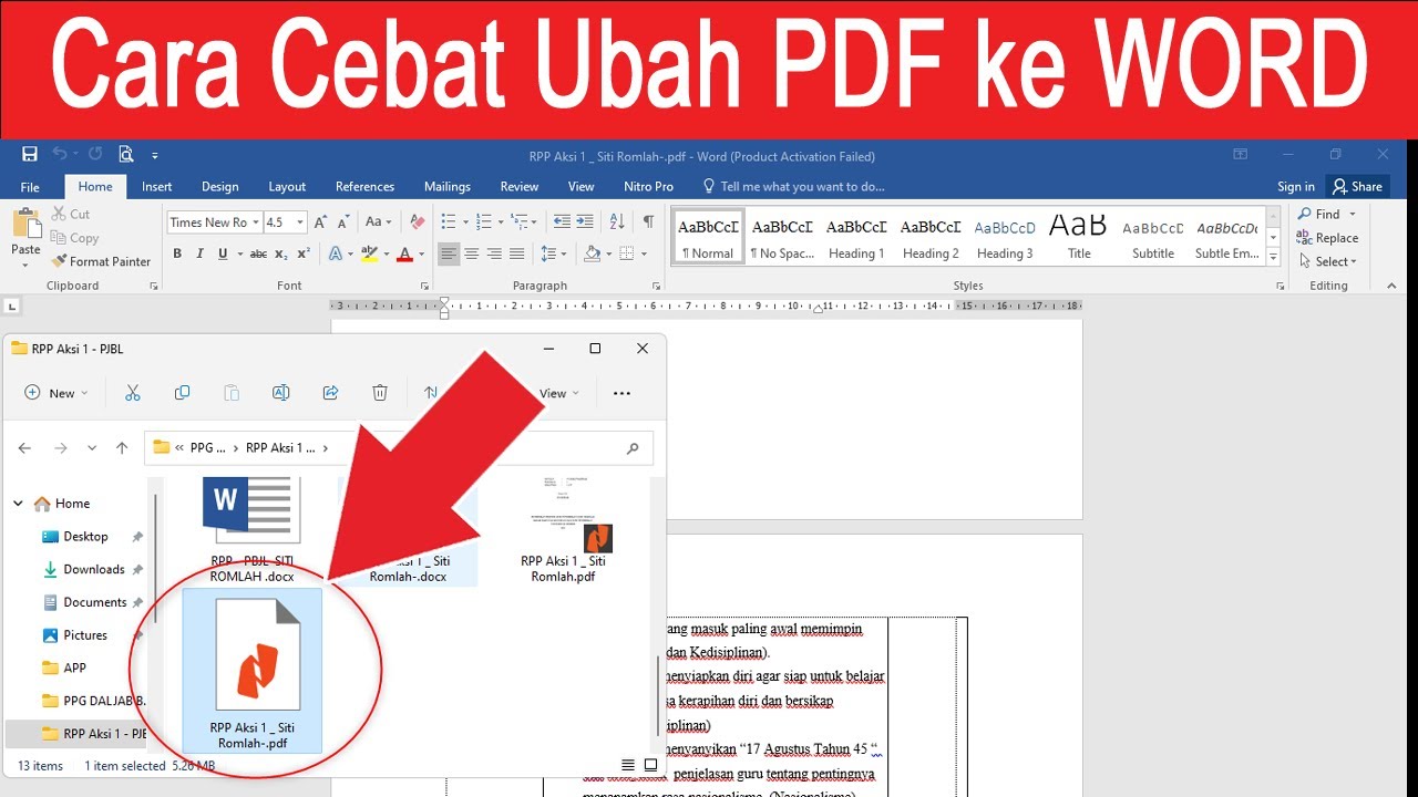 7 Rahasia Cara ubah pdf ke word offline dengan Cepat Produktivitas Tinggi Sekarang Juga 7 Rahasia Cara ubah pdf ke word offline dengan Cepat Produktivitas Tinggi Sekarang Juga