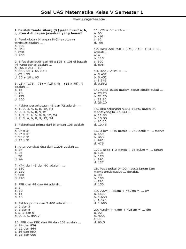 Menguasai Matematika Kelas 3 Semester 2 Panduan Lengkap Mengunduh Soal Menguasai Matematika Kelas 3 Semester 2 Panduan Lengkap Mengunduh Soal