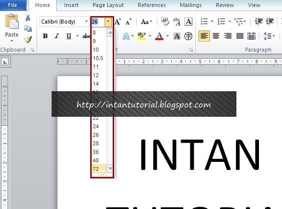 Mengubah Huruf Kecil Huruf Besar Kapital Ukuran Huruf Pada Ms Word My