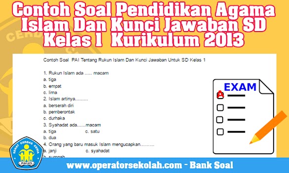 Lengkap! 50 Contoh Soal Agama Islam SD Kelas 1-5 Terbaru untuk Persiapan Ujian 2026