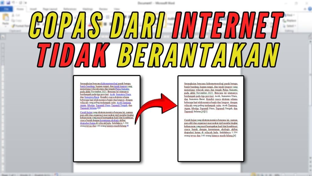 Rahasia Copy Paste Word Agar Tidak Berubah di 2026, 3 Langkah Mudah!