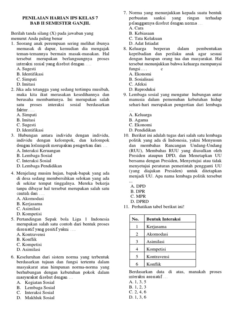 Terbukti 7 Langkah Cepat Cara Mengerjakan Soal IPS Kelas 7 Semester 2 Sebelum Nilai Turun